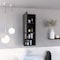 Tuhome Madrid Medicine Cabinet, Two External Shelves, Metal Handle, Single Door, Two Interior Shelves Black MLW7949 - alternate 3
